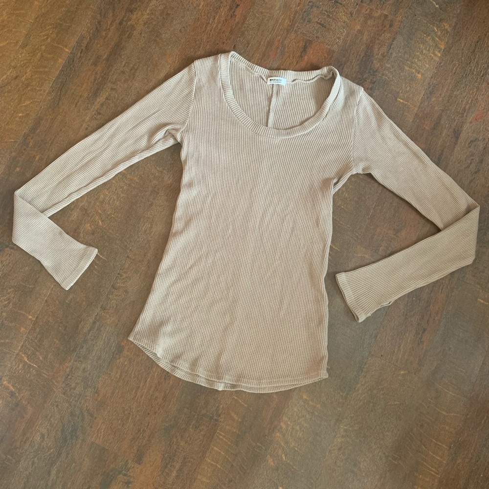 LA Made ribbed long sleeve